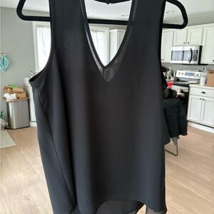 Elegant Black Sleeveless Top
